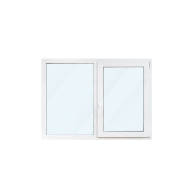 Kunststof Kozijn - V-DK - 154 x 84 cm inclusief aanslag