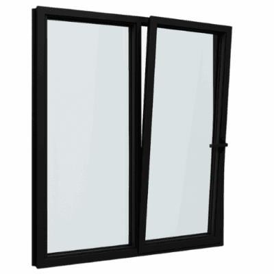 Aluminium kiepschuifpui