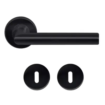Best-Buy-204R-deurkruk-met-sleutelrozet-mat-zwart-voor-austria-en-svedex-binnendeuren