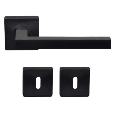 Best-Buy-210V-deurkruk-met-sleutelrozet-mat-zwart-voor-austria-en-svedex-binnendeuren