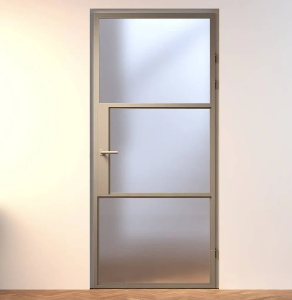 Mondana-binnendeur-Maia-brons-met-matglas