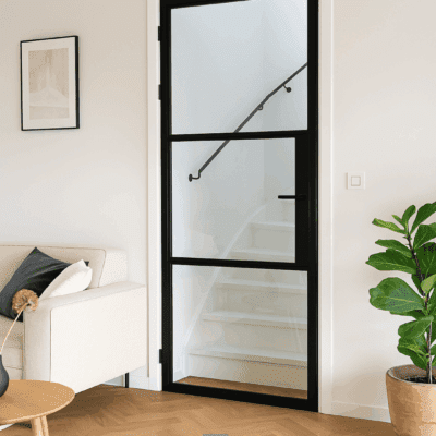 Aluminium Binnendeur Zwart