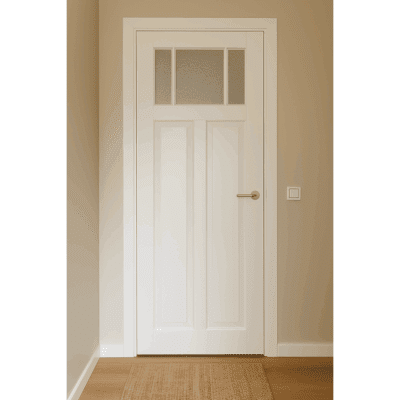 Binnendeuren met melkglas