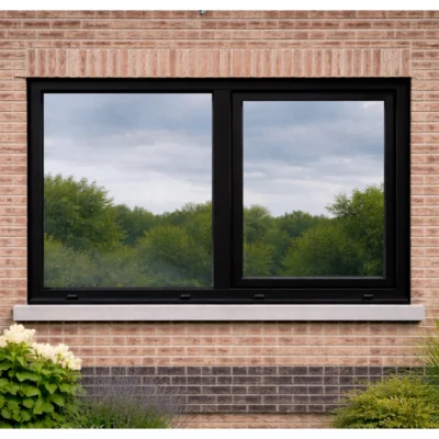 Zwart Kunststof Kozijn - DK-V