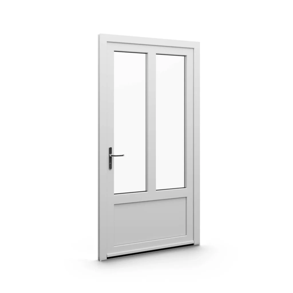Kunststof voordeur met kozijn op maat Glass