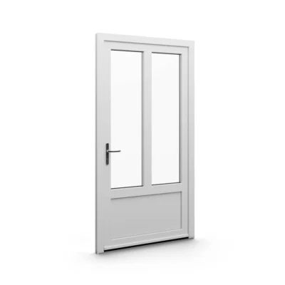 Kunststof voordeur met kozijn op maat Glass
