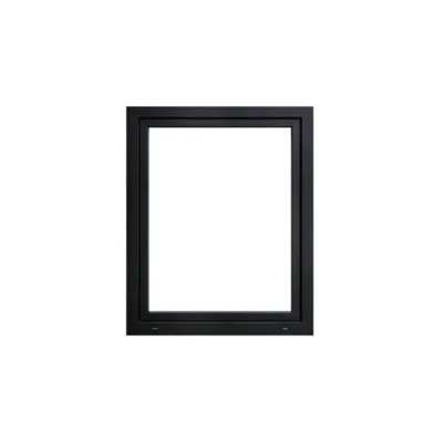 Zwart Kunststof Kozijn - Draaikiep