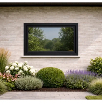 Zwart Kunststof Kozijn - Kiep