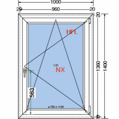 1000x1400 | Draaikiepraam | Houtlook